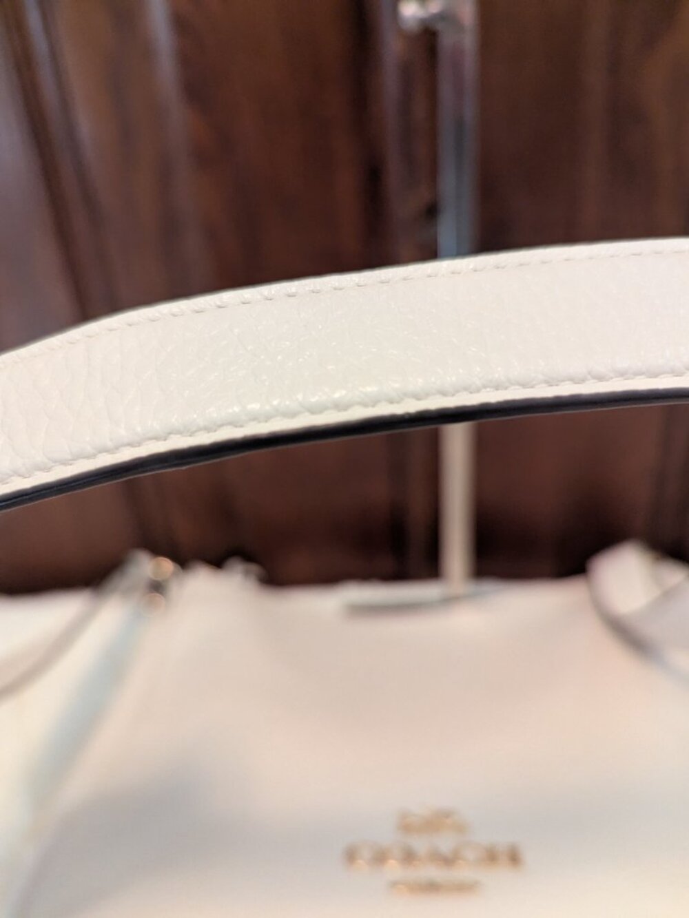 Coach Ellie File Bag in Chalk with Gold Tone Hardware | C1648 - Picture 9 of 11